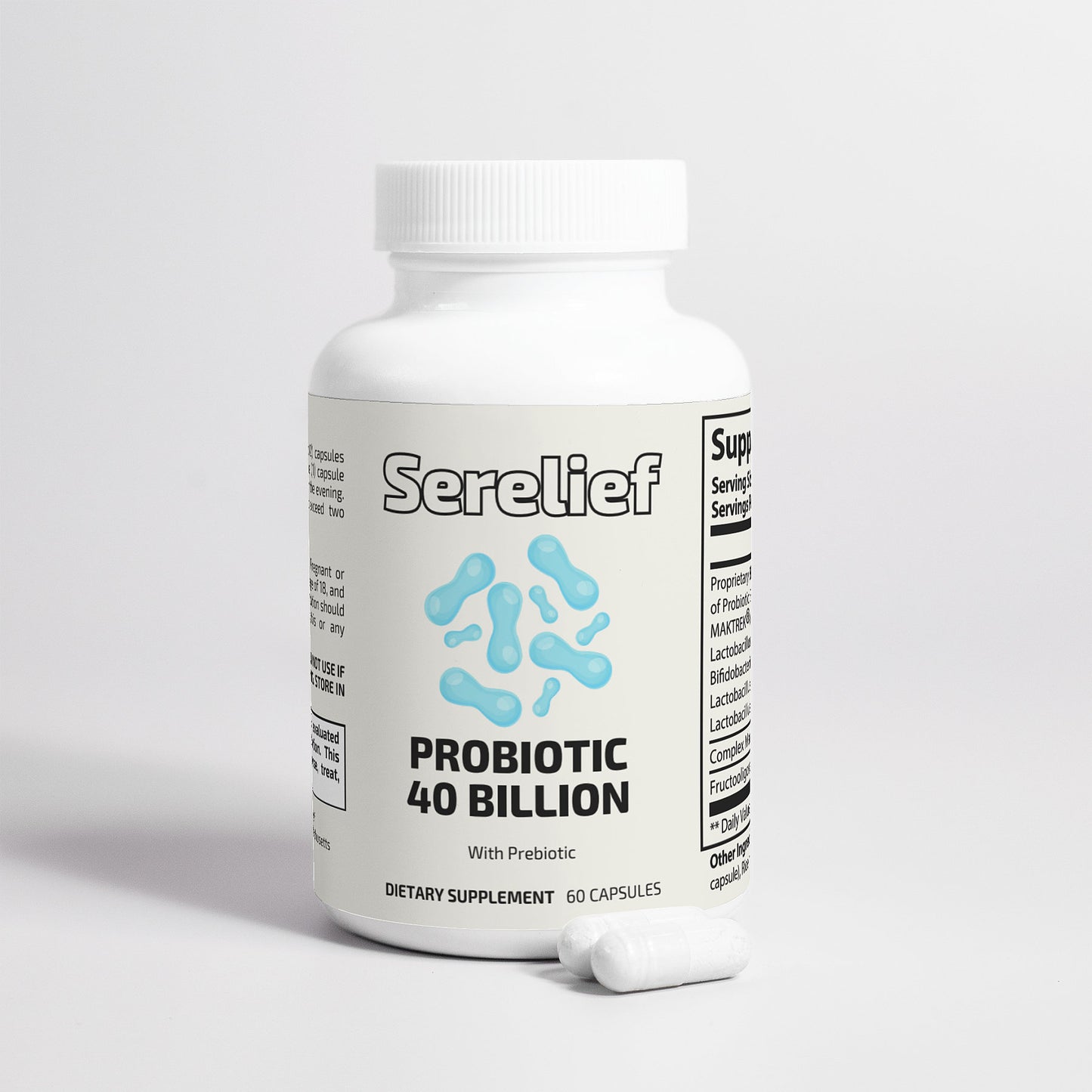 Probiotic 40 Billion with Prebiotics